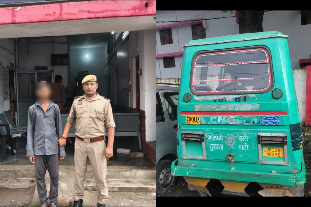 lucknow-mahanagar-thana-police-tempo-chori-accused-jitendra-yadav-arrest.jpg